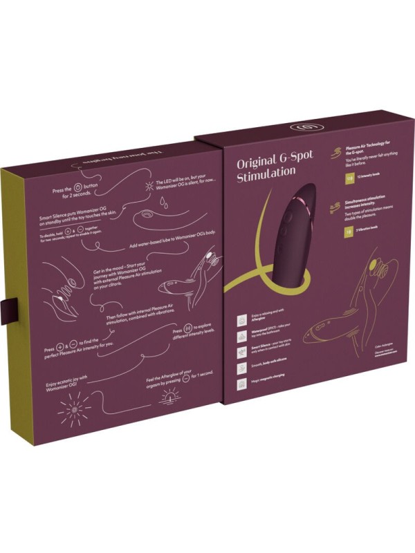 WOMANIZER - OG G-SPOT BERENJENA