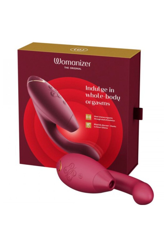 WOMANIZER - DUO 2 ESTIMULADOR BURDEOS