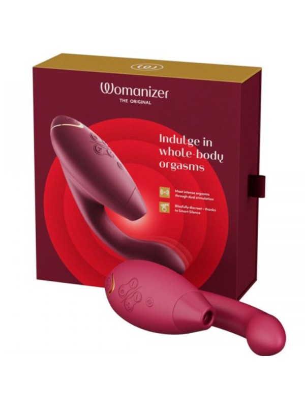 WOMANIZER - DUO 2 ESTIMULADOR BURDEOS