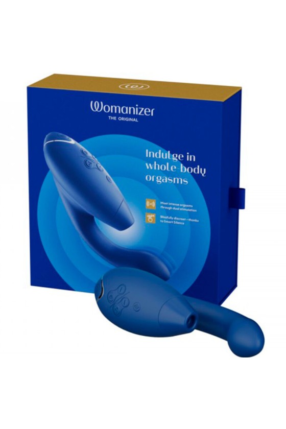 WOMANIZER - DUO 2 ESTIMULADOR AZUL