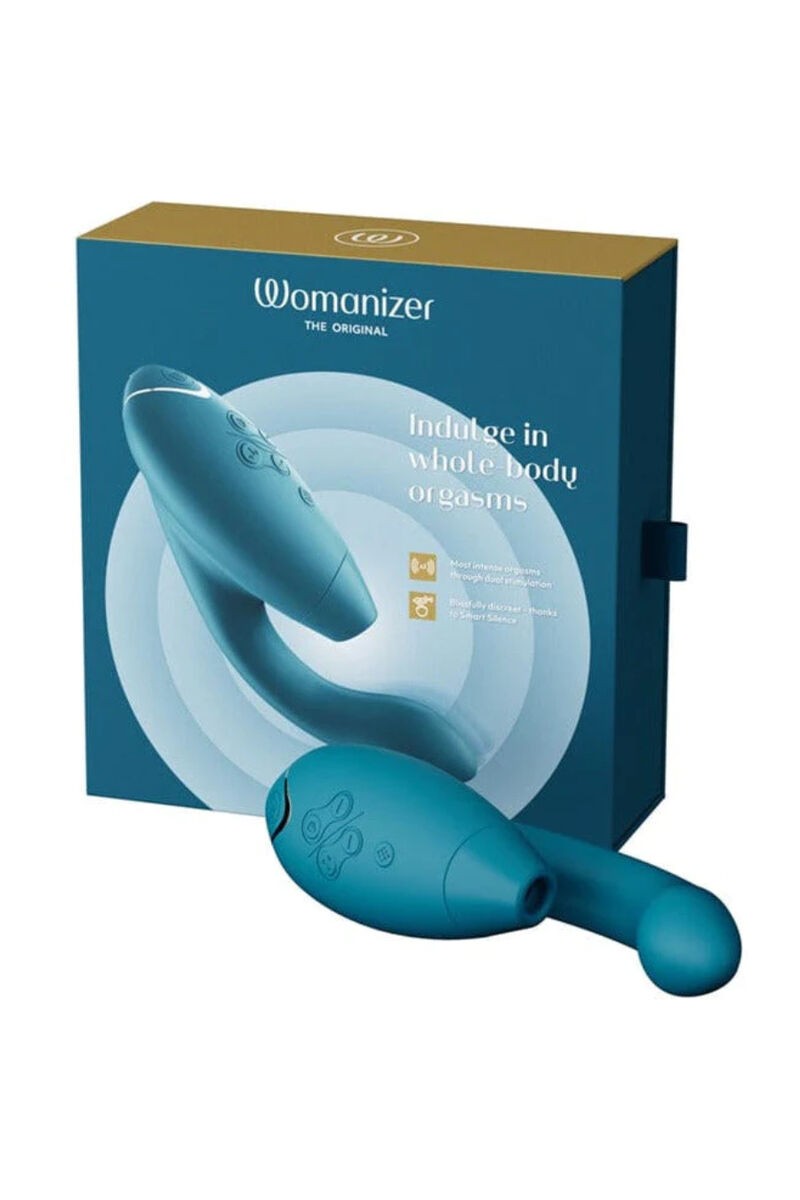 WOMANIZER - DUO 2 ESTIMULADOR AZUL PETRÓLEO
