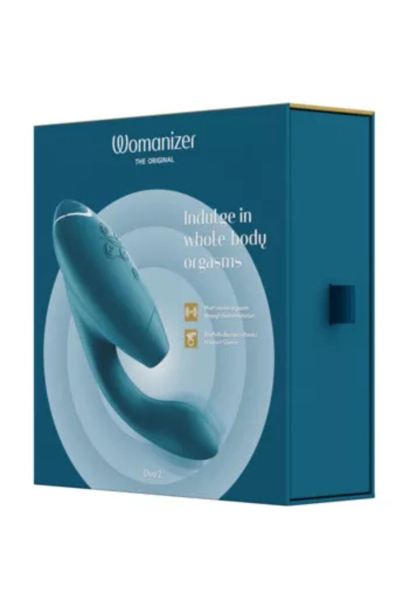 WOMANIZER - DUO 2 ESTIMULADOR AZUL PETRÓLEO