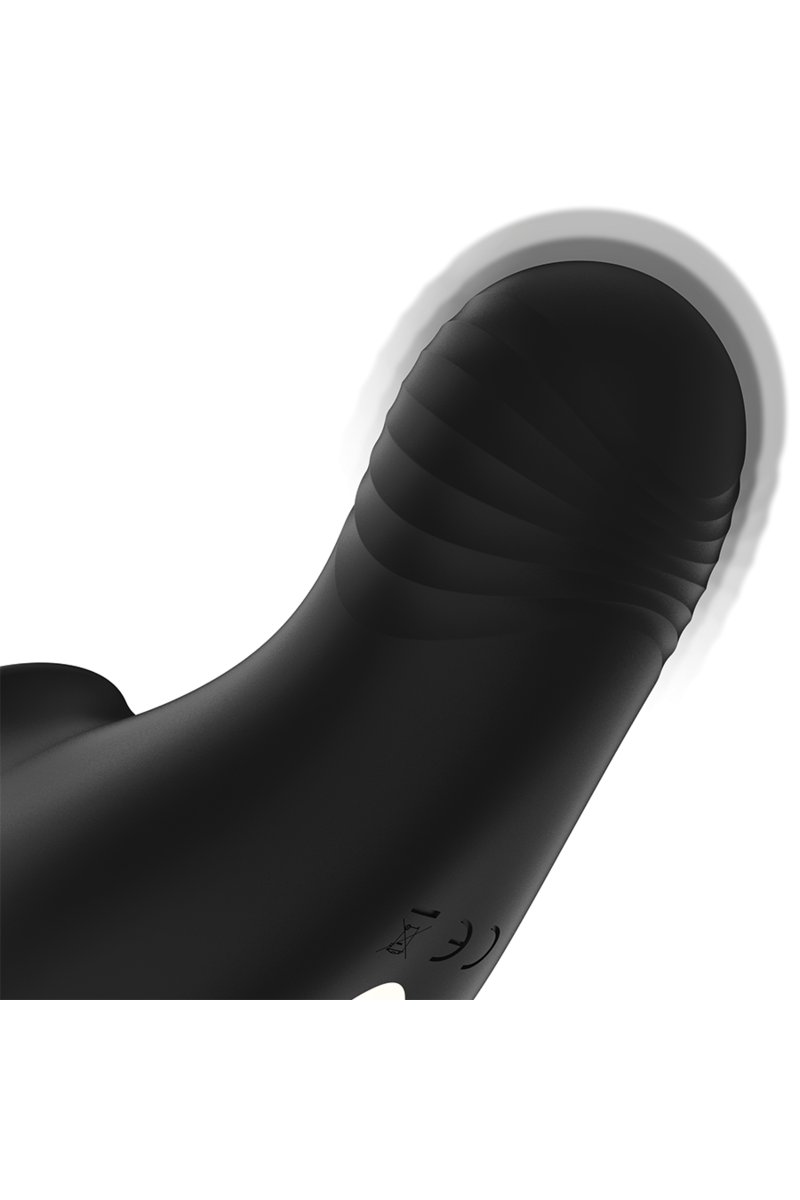 RITHUAL - SHUSHU PRO POCKET ESTIMULADOR CLITORIS 2  MOTORES AZABACHE