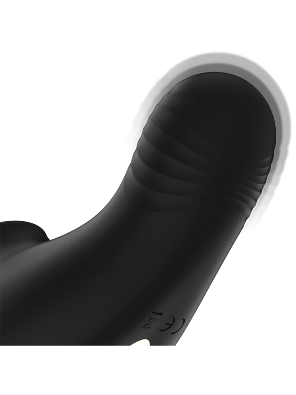 RITHUAL - SHUSHU PRO POCKET ESTIMULADOR CLITORIS 2  MOTORES AZABACHE
