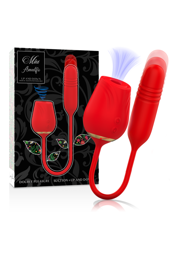 MIA - AMALFI DOBLE PLEASURE SUCCIÓN + UP AND DOWN