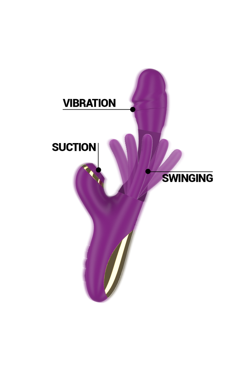 INTENSE -ATENEO MULTIFUNCIÓN 7 VIBRACIONCON LENGUA OSCILANTE Y SUCCION