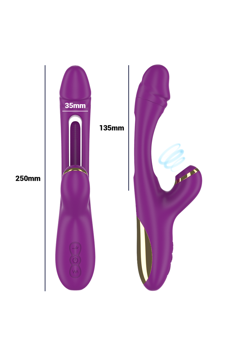 INTENSE -ATENEO MULTIFUNCIÓN 7 VIBRACIONCON LENGUA OSCILANTE Y SUCCION