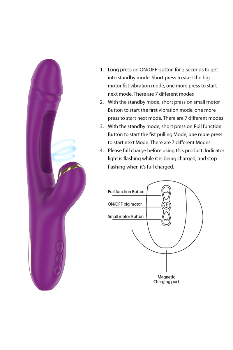 INTENSE -ATENEO MULTIFUNCIÓN 7 VIBRACIONCON LENGUA OSCILANTE Y SUCCION