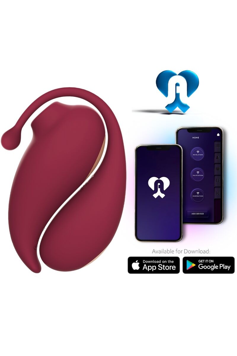 ADRIEN LASTIC - INSPIRATION SUCCION CLITORIS + HUEVO ROJO - APP