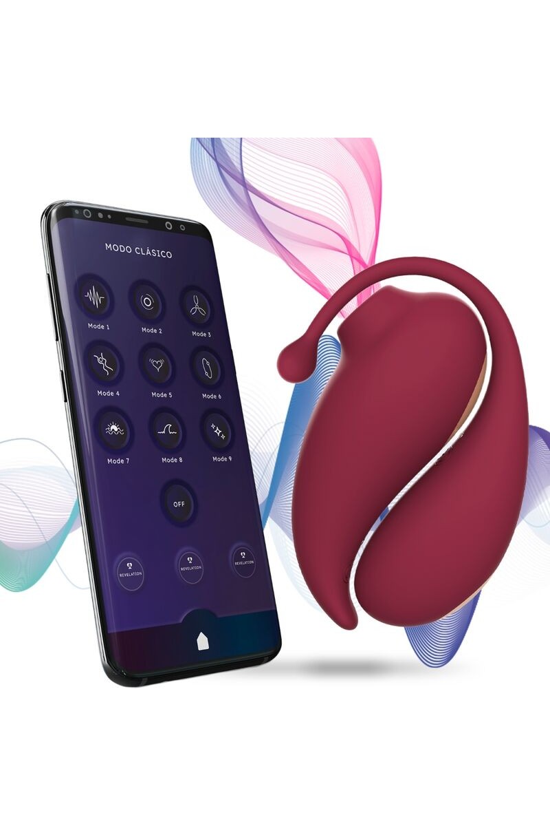 ADRIEN LASTIC - INSPIRATION SUCCION CLITORIS + HUEVO ROJO - APP