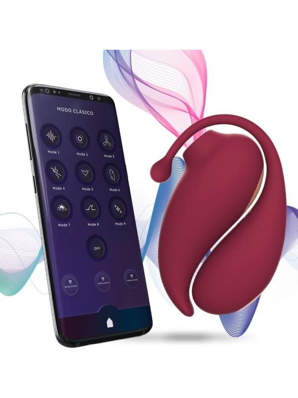 ADRIEN LASTIC - INSPIRATION SUCCION CLITORIS + HUEVO ROJO - APP