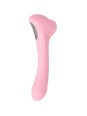 FEMINTIMATE - DAISY MASSAGER SUCCIONADOR Y VIBRADOR ROSA