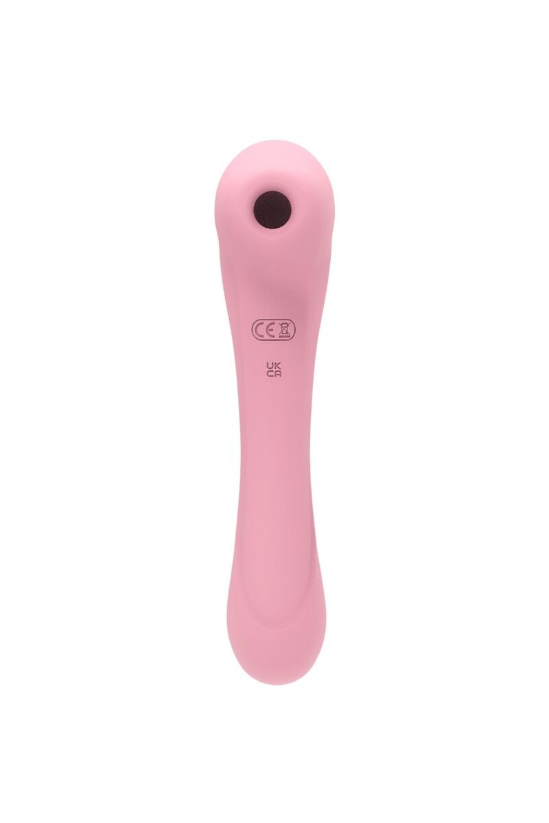 FEMINTIMATE - DAISY MASSAGER SUCCIONADOR Y VIBRADOR ROSA