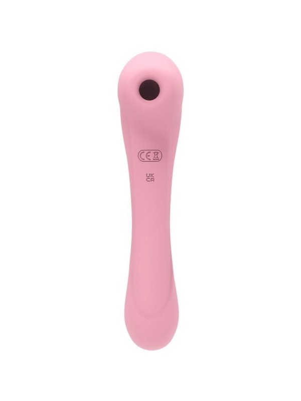 FEMINTIMATE - DAISY MASSAGER SUCCIONADOR Y VIBRADOR ROSA