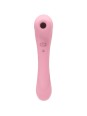 FEMINTIMATE - DAISY MASSAGER SUCCIONADOR Y VIBRADOR ROSA