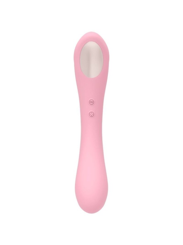 FEMINTIMATE - DAISY MASSAGER SUCCIONADOR Y VIBRADOR ROSA