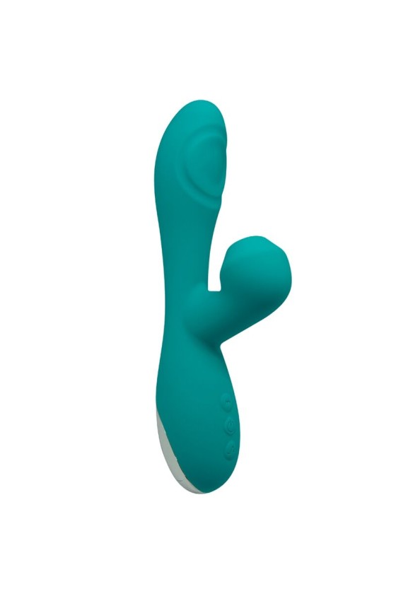 ALIVE - CARIBBEAN SHINE VIBRADOR & SUCCIONADOR AZUL