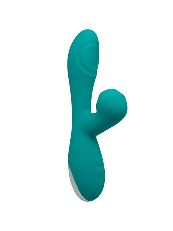 ALIVE - CARIBBEAN SHINE VIBRADOR & SUCCIONADOR AZUL