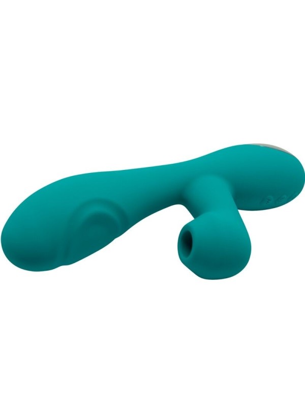 ALIVE - CARIBBEAN SHINE VIBRADOR & SUCCIONADOR AZUL
