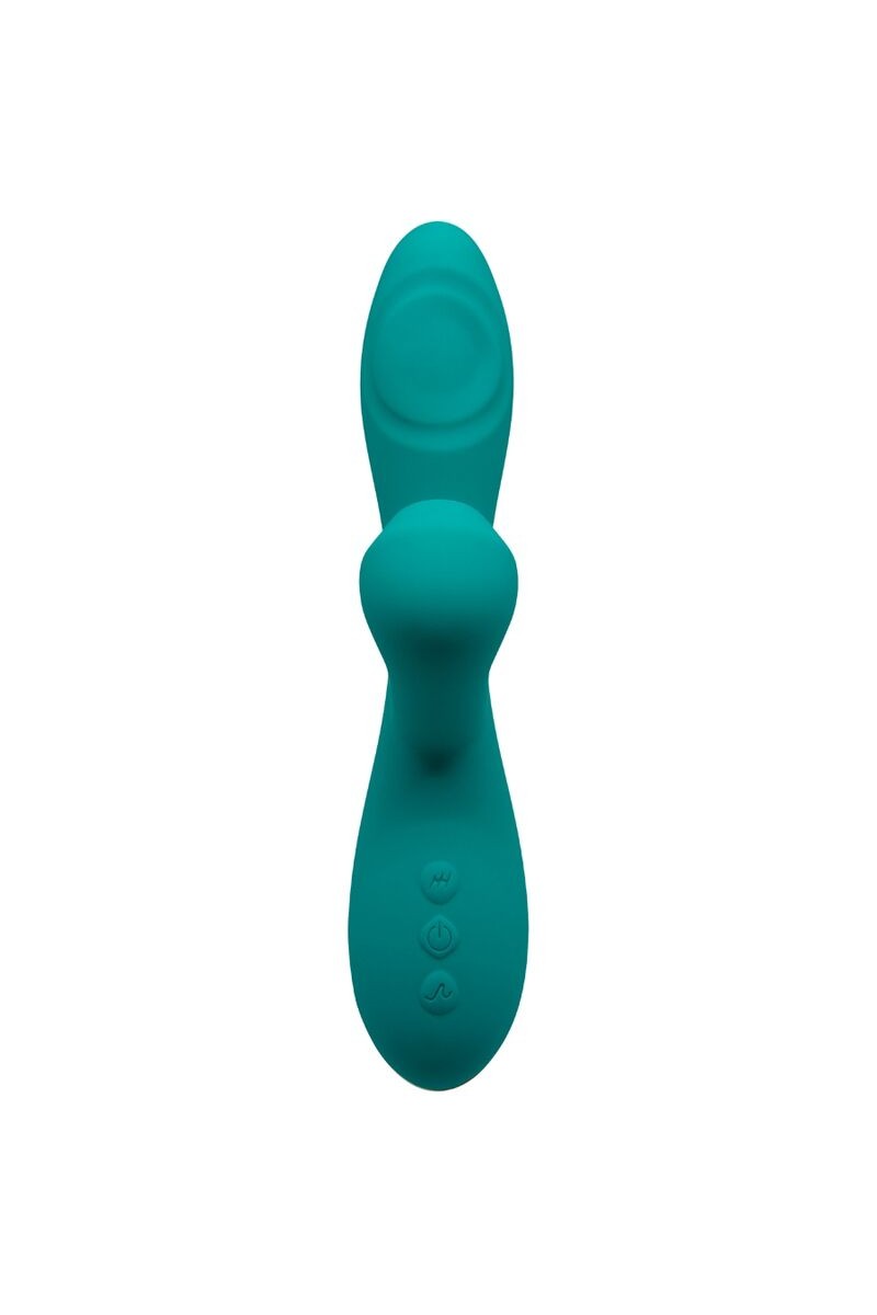 ALIVE - CARIBBEAN SHINE VIBRADOR & SUCCIONADOR AZUL