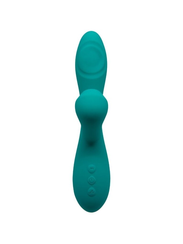ALIVE - CARIBBEAN SHINE VIBRADOR & SUCCIONADOR AZUL