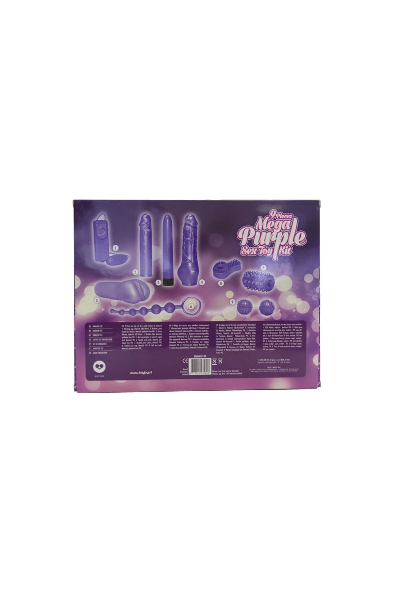 TOYJOY - JUST FOR YOU MEGA PURPLE SEX TOY KIT