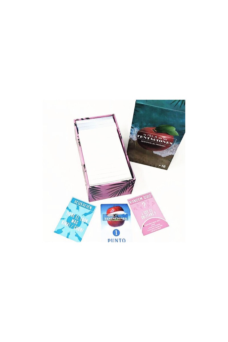 LA ISLA DE LAS TENTACIONES - JUEGO DE CARTAS OFICIAL - ES