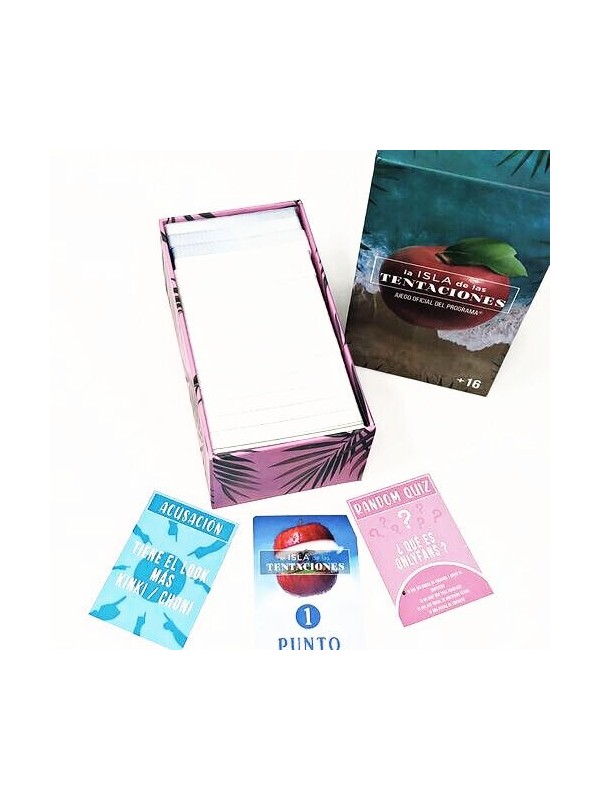 LA ISLA DE LAS TENTACIONES - JUEGO DE CARTAS OFICIAL - ES