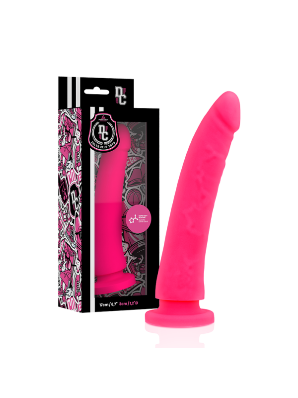 DELTA CLUB - TOYS ARNES + DILDO ROSA SILICONA MEDICA 17 X 3 CM