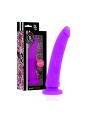 DELTA CLUB - TOYS ARNES + DILDO LILA SILICONA MEDICA 17 X 3 CM