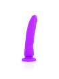 DELTA CLUB - TOYS ARNES + DILDO LILA SILICONA MEDICA 17 X 3 CM
