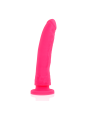 DELTA CLUB - TOYS DILDO + ARNES ROSA SILICONA MEDICA 20 X 4 CM