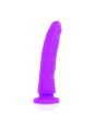 DELTA CLUB - TOYS ARNES + DILDO LILA SILICONA MEDICA 20 X 4 CM