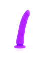 DELTA CLUB - TOYS ARNES + DILDO LILA SILICONA MEDICA 20 X 4 CM