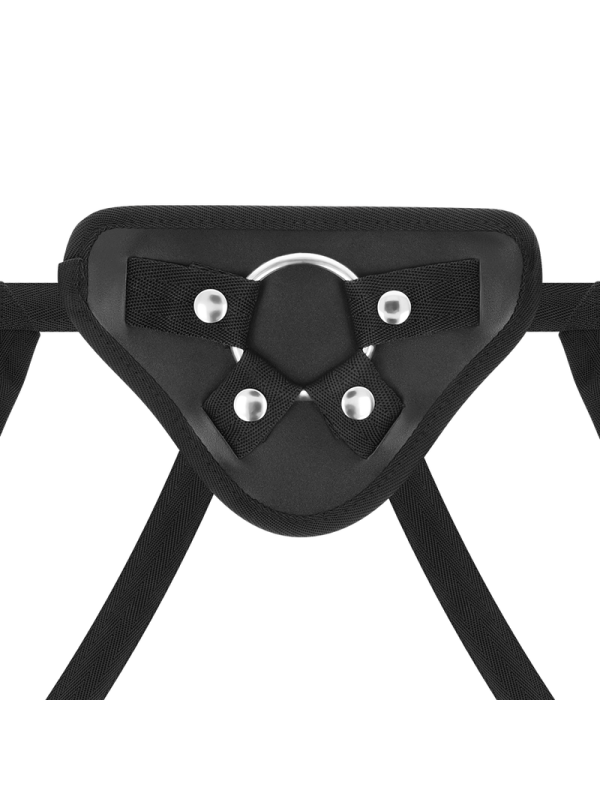 DELTA CLUB - TOYS ARNES + DILDO ROSA SILICONA MEDICA 23 X 4.5 CM