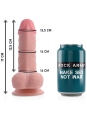 ROCKARMY - ARNES + DUAL DENSITY PANZER DILDO REALISTA 17CM