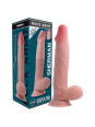 ROCKARMY - ARNÉS + DUAL DENSITY SHERMAN DILDO REALISTA 24CM