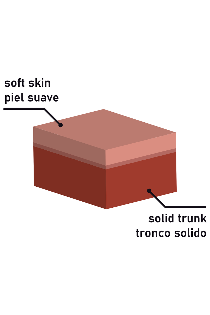 ROCKARMY - ARNÉS + DUAL DENSITY CRUSADER DILDO REALISTA 21,5CM