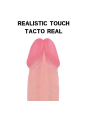 ROCKARMY - ARNÉS + DUAL DENSITY CRUSADER DILDO REALISTA 21,5CM