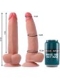ROCKARMY - ARNÉS + DUAL DENSITY LEOPARD DILDO REALISTA 23 CM