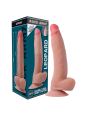 ROCKARMY - ARNÉS + DUAL DENSITY LEOPARD DILDO REALISTA 23 CM