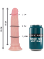 ROCKARMY - HARNESS + LIQUID SILICONE DILDO PREMIUM AVENGER 19CM