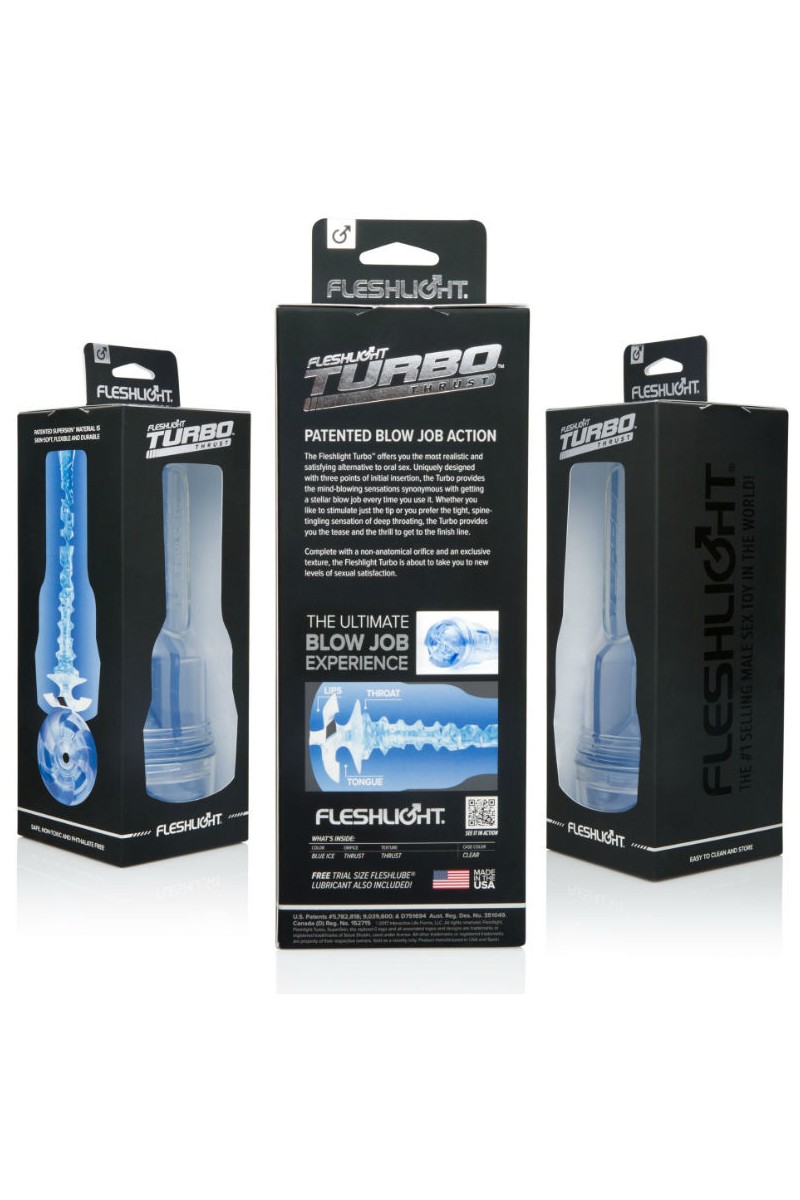 FLESHLIGHT - TURBO THRUST BLUE ICE