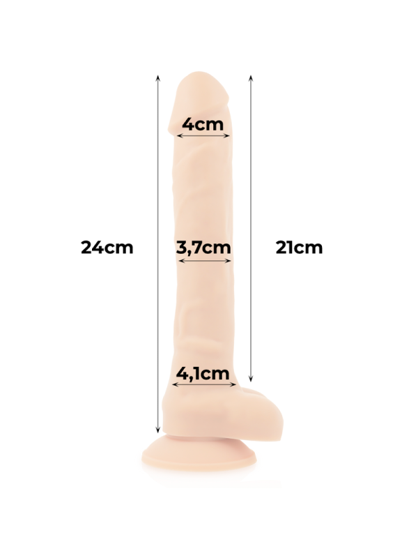 COCK MILLER - ARNES + SILICONA DENSITY ARTICULABLE COCKSIL 24 CM