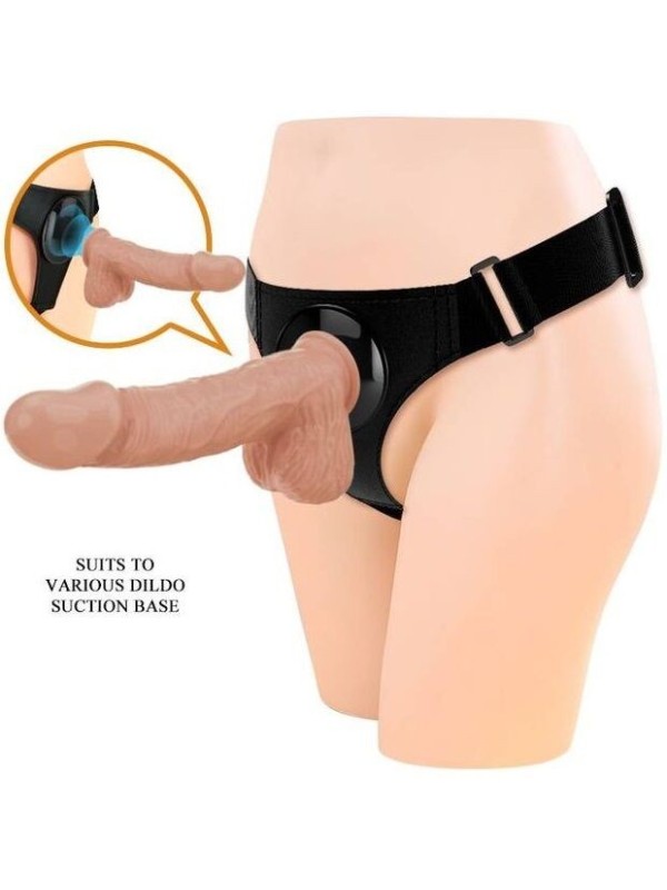PRETTY LOVE - HARNESS BRIEFS ARNÉS UNIVERSAL CON DILDO