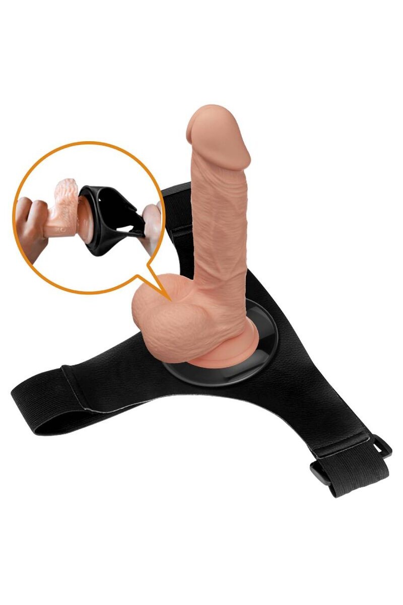 PRETTY LOVE - HARNESS BRIEFS ARNÉS UNIVERSAL CON DILDO