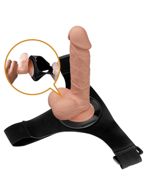 PRETTY LOVE - HARNESS BRIEFS ARNÉS UNIVERSAL CON DILDO