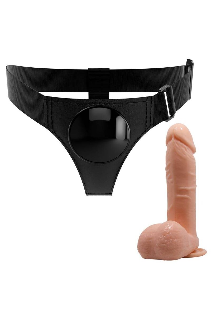 PRETTY LOVE - HARNESS BRIEFS ARNÉS UNIVERSAL CON DILDO