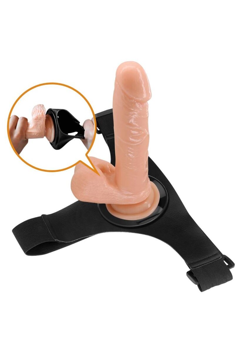 PRETTY LOVE - HARNESS BRIEFS ARNÉS UNIVERSAL CON DILDO