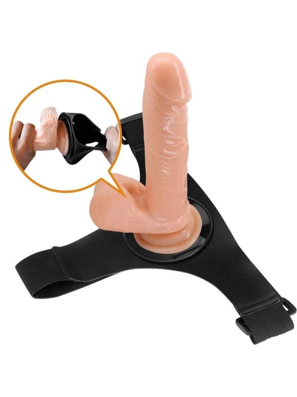PRETTY LOVE - HARNESS BRIEFS ARNÉS UNIVERSAL CON DILDO
